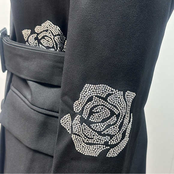 Flo Rho Black Rhinestone Detail 2pc Pants Suit - Picture 5 of 11